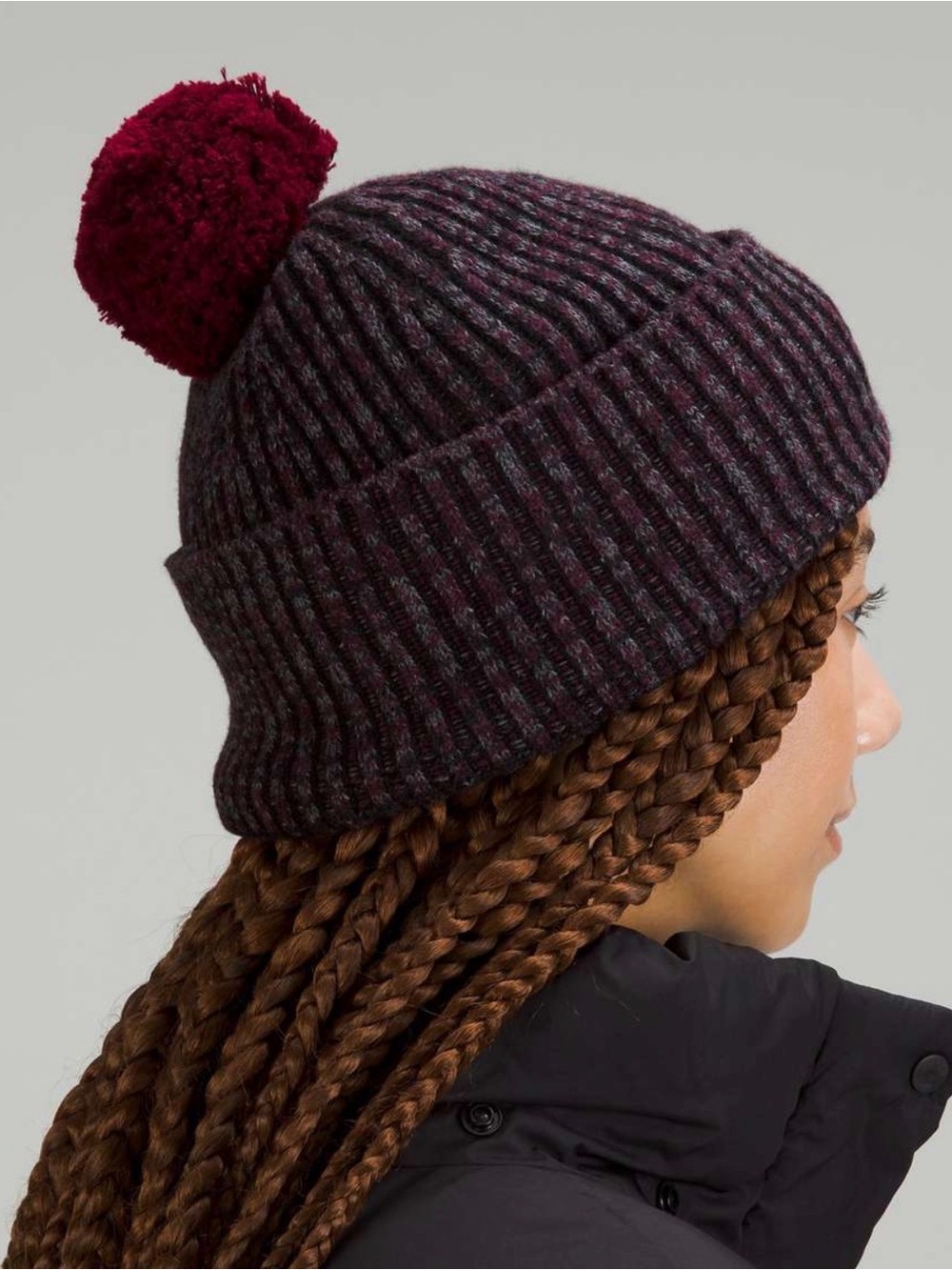 NEW! ✨ Women's Textured Fleece-Lined Knit Beanie